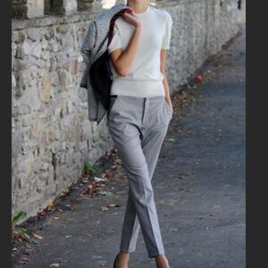 Loft women slim light grey chino size 8